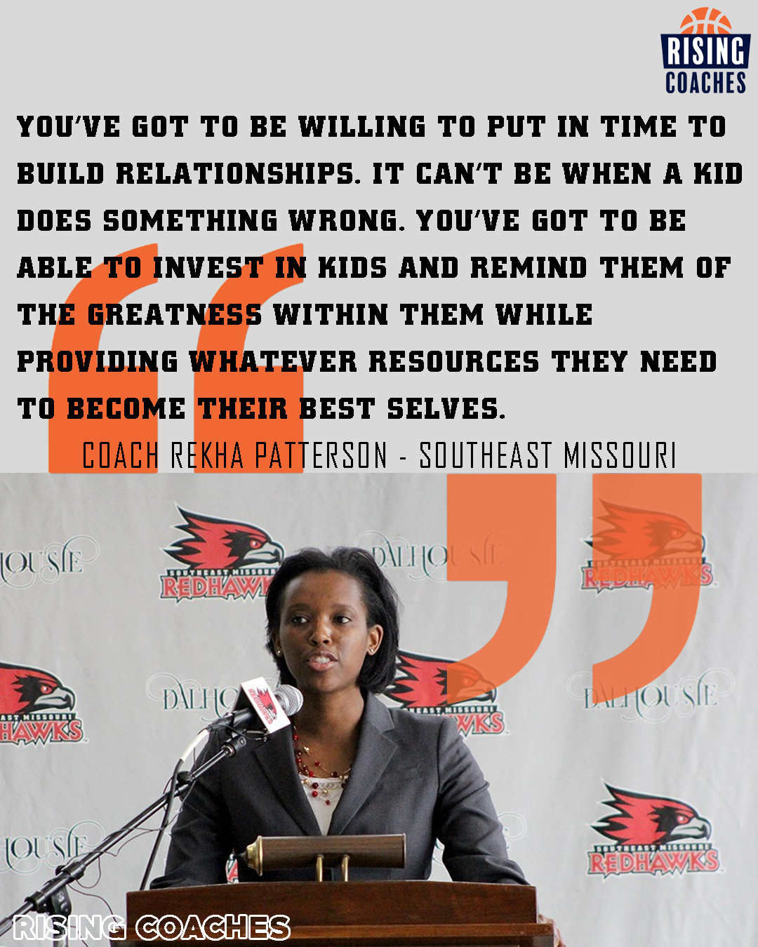 Quotes: Rekha Patterson - SEMO on How She Builds Relationships